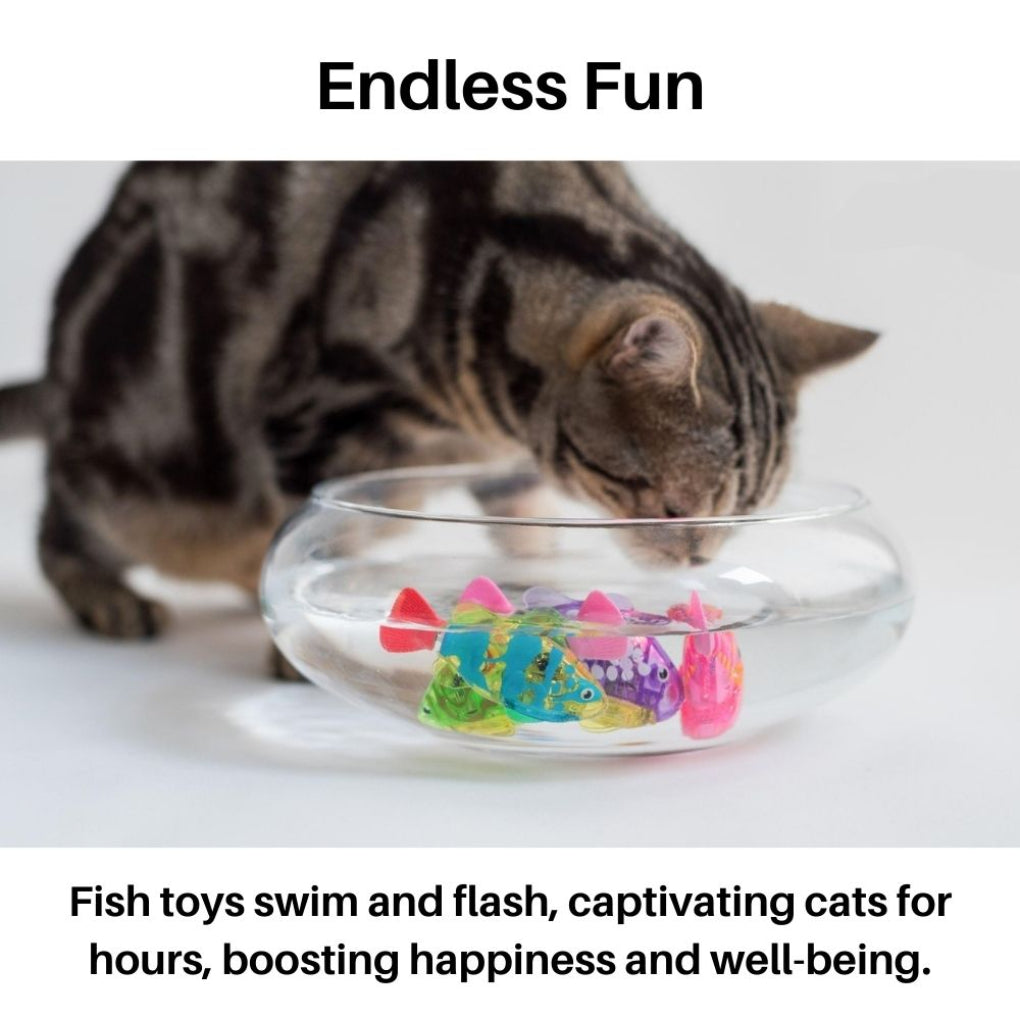 Charly | Interactive Cat Toy with Swimming Motion & Lights