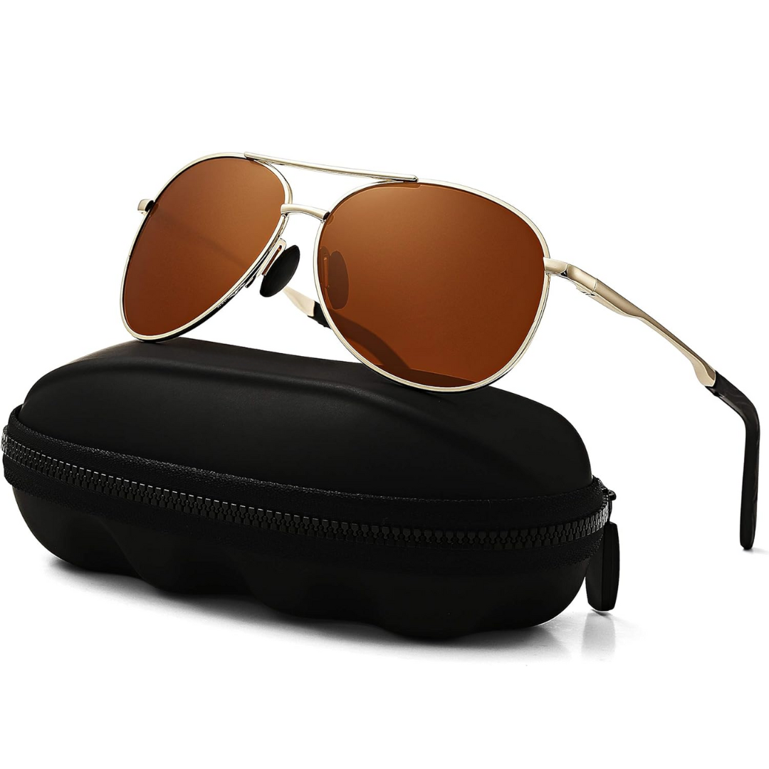 Charly | Joey Polarized Aviator Sunglasses with UV400 Protection