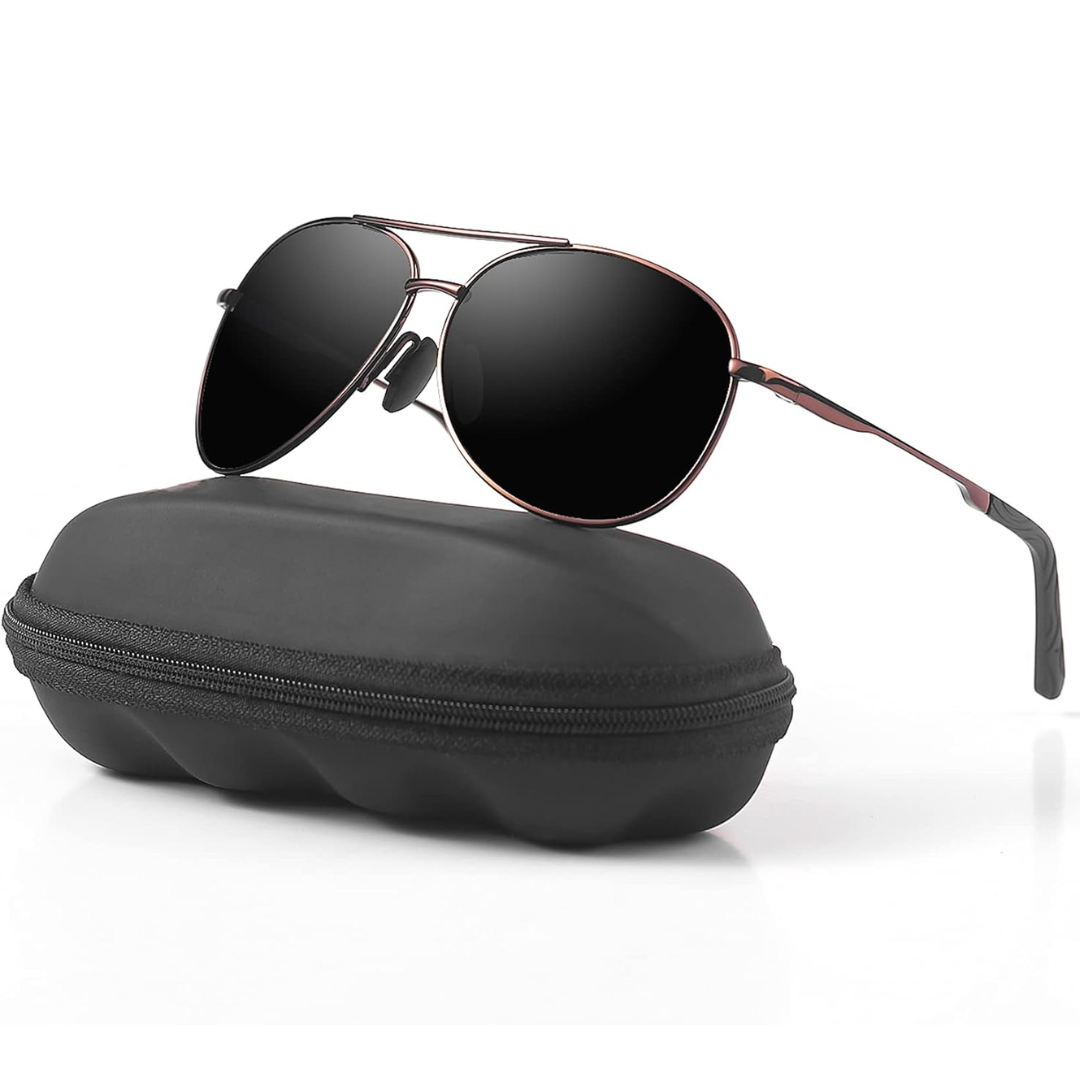 Charly | Joey Polarized Aviator Sunglasses with UV400 Protection