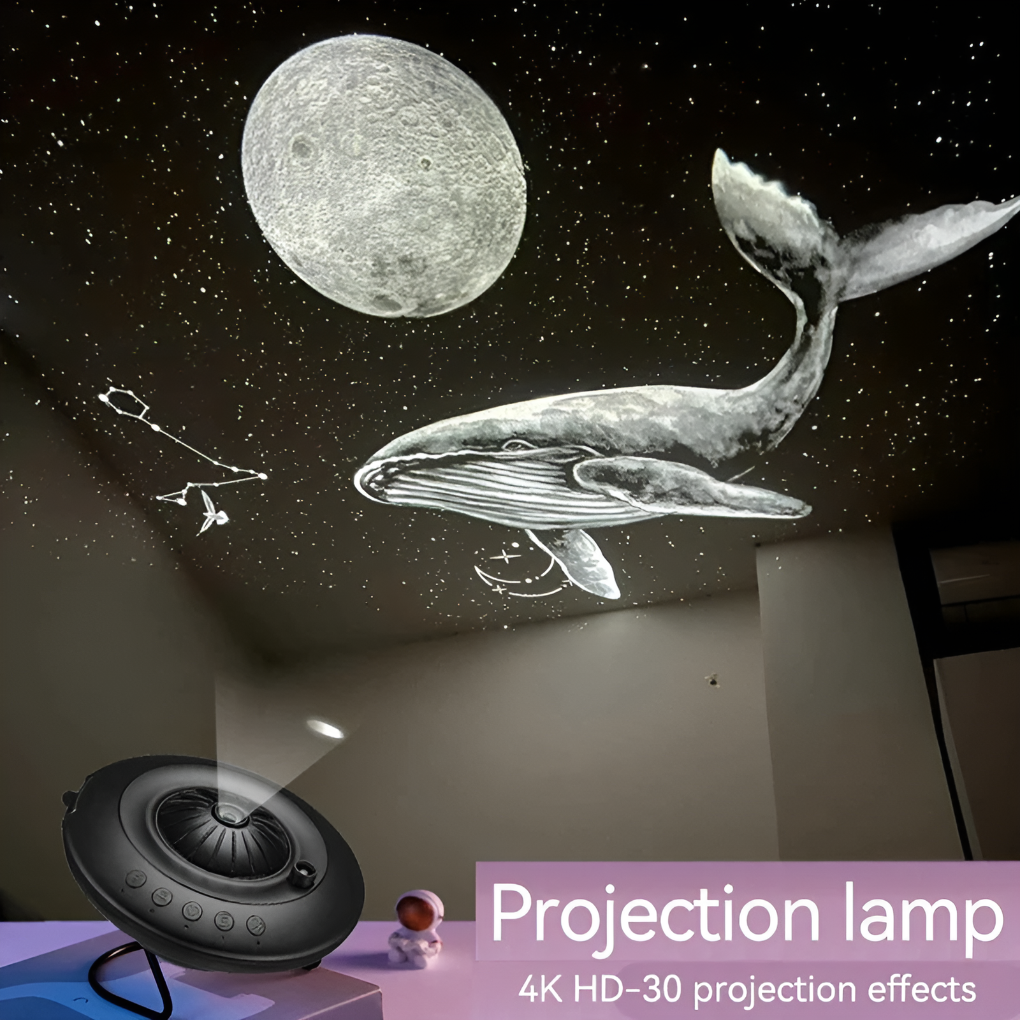 Charly | Kids Galaxy Projector with Planetarium & Starry Night Effects