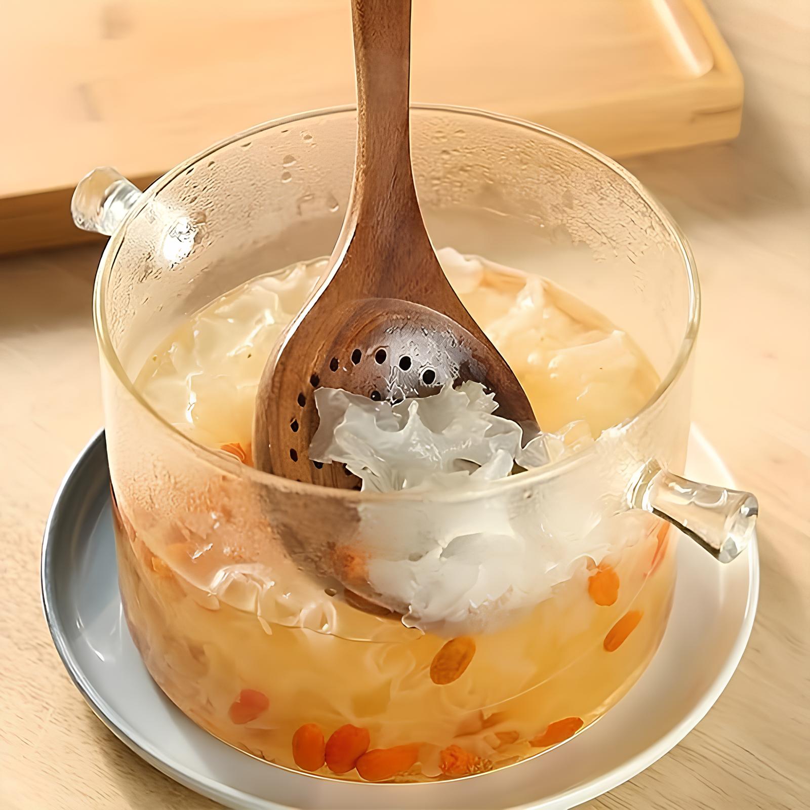 Charly Kitchen Utensils Set in Natural Wood