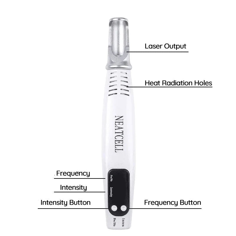 Charly | Laser Removal Pen | Laser Tattoo Removal Red & Blue