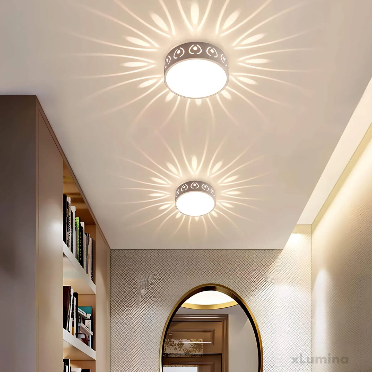 Charly | LED Ceiling Light - for Entrance, Hallway, and Balcony