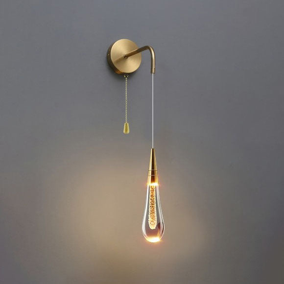 Charly | LumeTear LED Wall Light in Teardrop Design