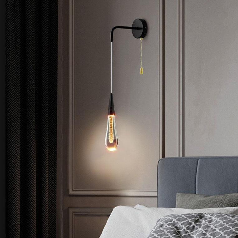 Charly | LumeTear LED Wall Light in Teardrop Design
