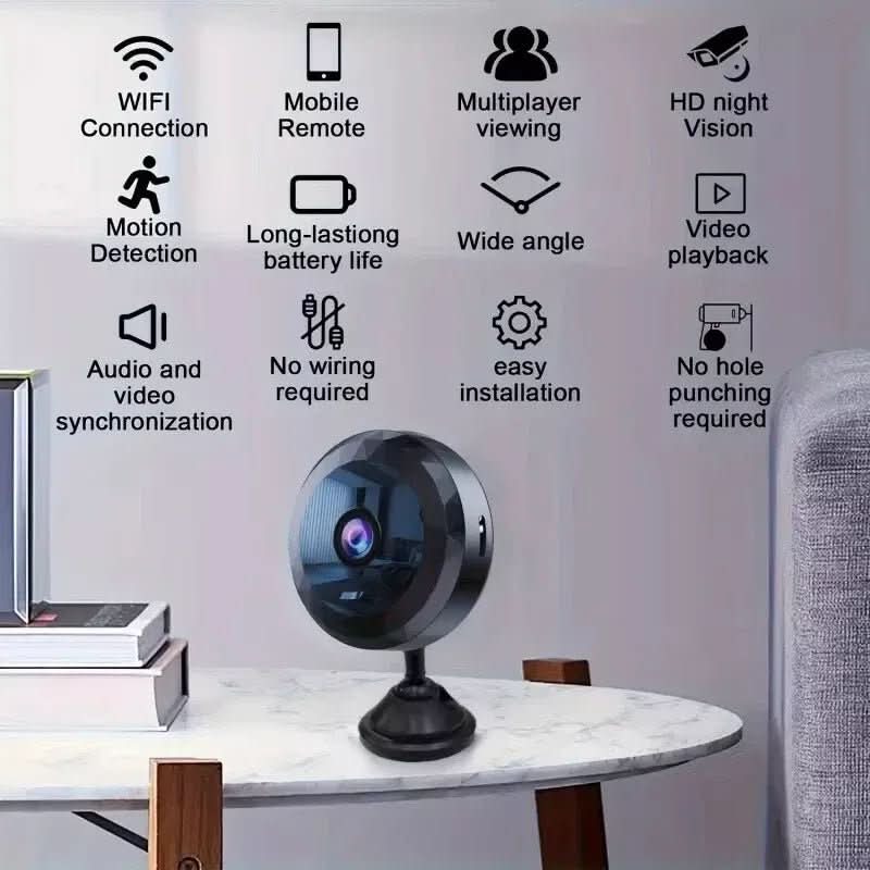 Charly | Magnetic Mini WiFi Camera 1080P HD for Discreet Monitoring