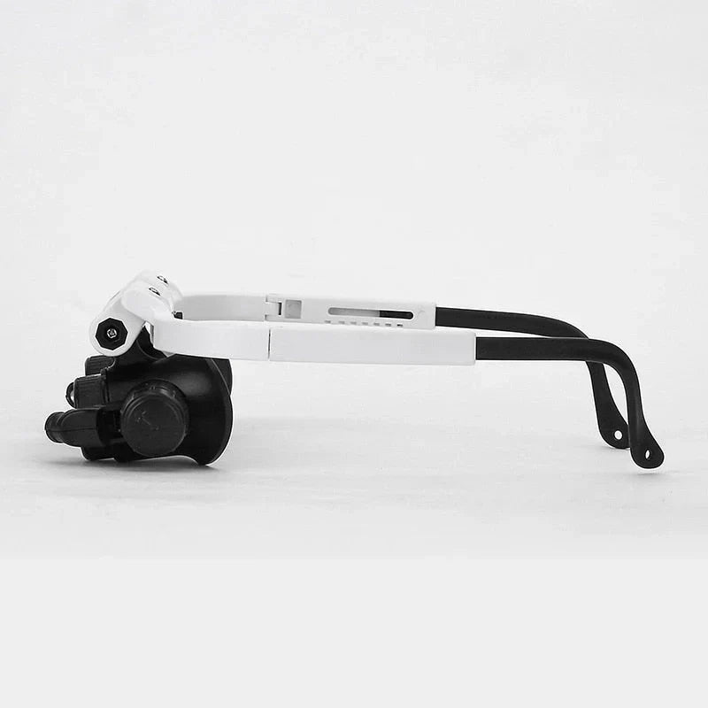 Charly | Magnifying Glass Glasses with LED Lighting
