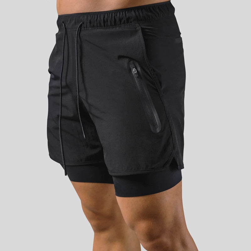 Charly | Men's 2-in-1 Running Shorts with Liner