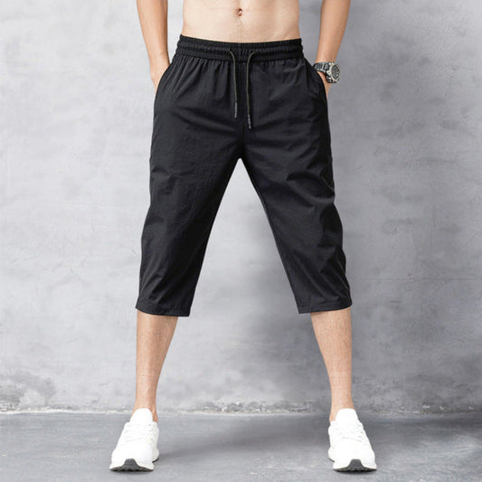 Charly | Men's 3/4 Pants – Athletic Fit, Drawstring Waist