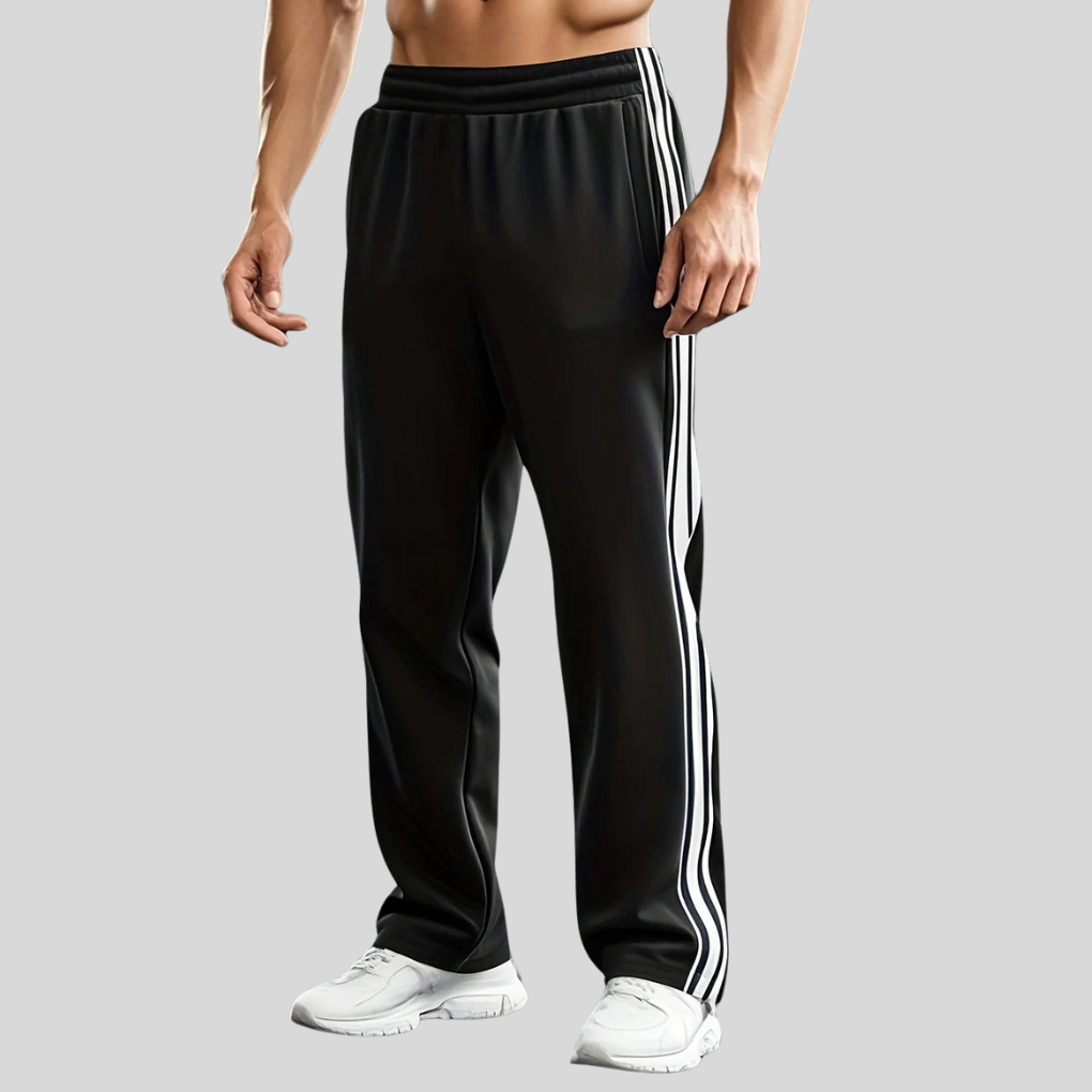 Charly | Men's Athletic Track Pants with Side Stripes