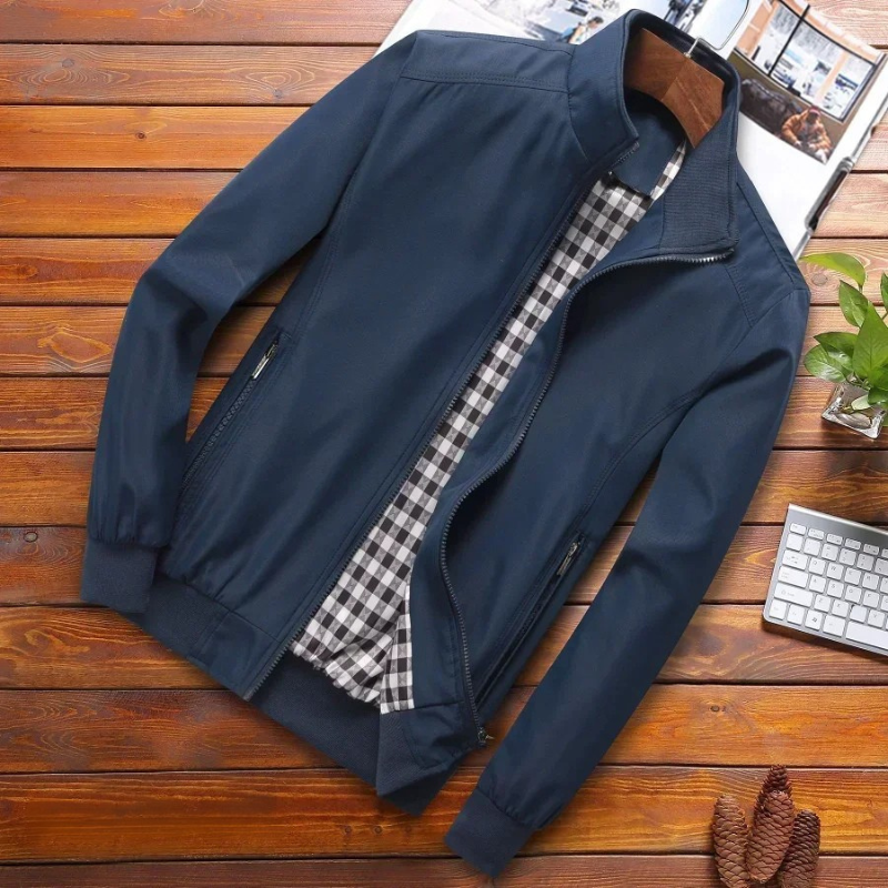 Charly | Men's Bomber Jacket with Zipper Pockets