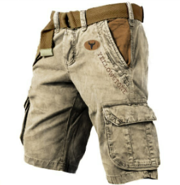 Charly | Men's Cargo Shorts with Side Pockets