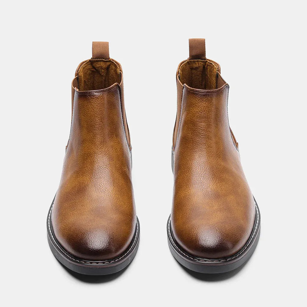 Charly | Men's Chelsea Boots with Elastic Side Panels