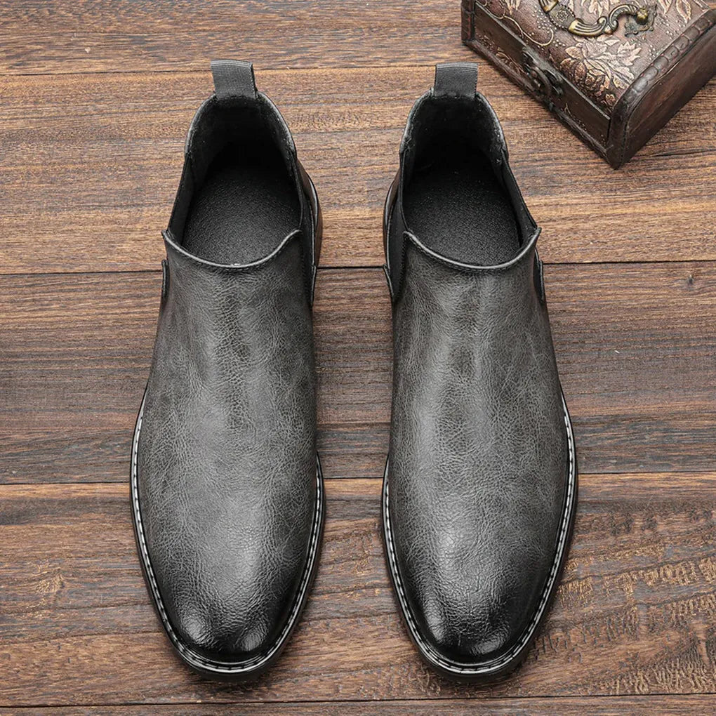 Charly | Men's Chelsea Boots with Elastic Side Panels