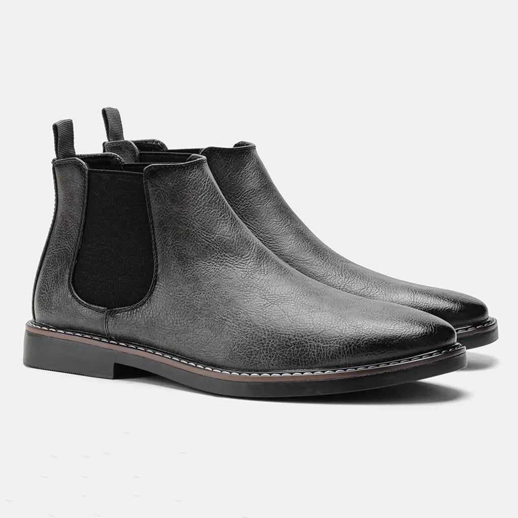 Charly | Men's Chelsea Boots with Elastic Side Panels