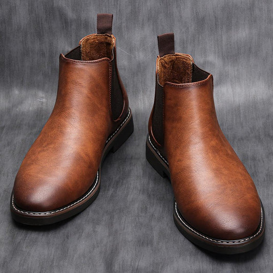 Charly | Men's Chelsea Boots with Elastic Side Panels