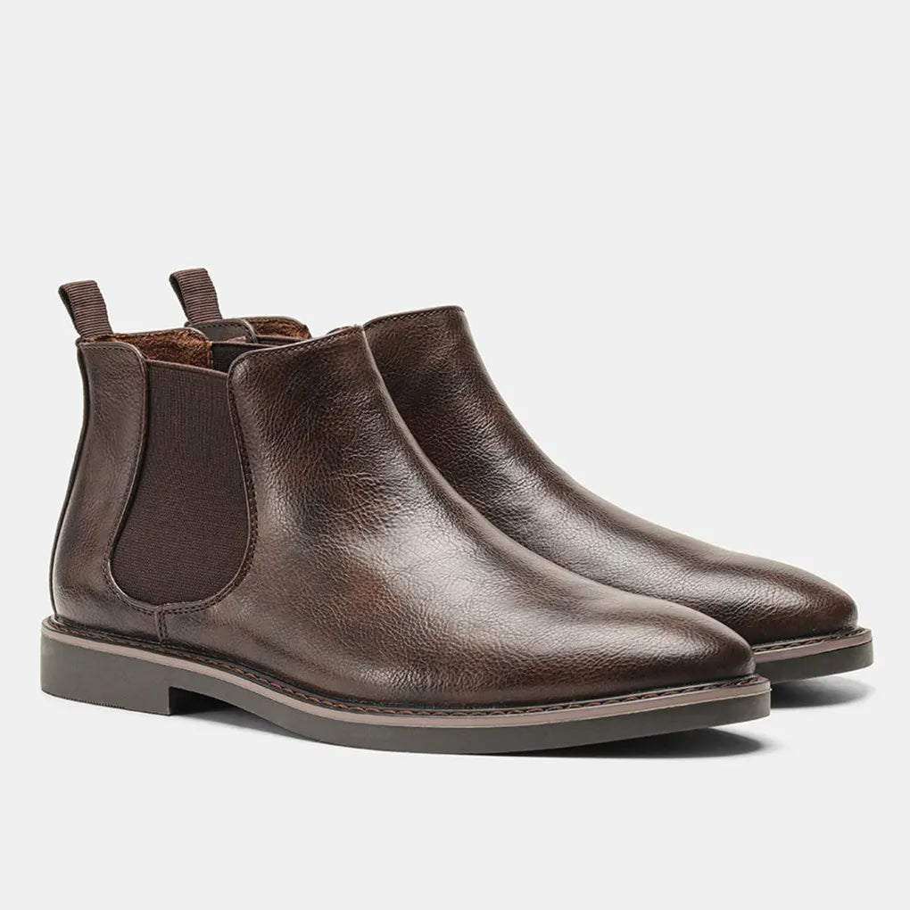 Charly | Men's Chelsea Boots with Elastic Side Panels
