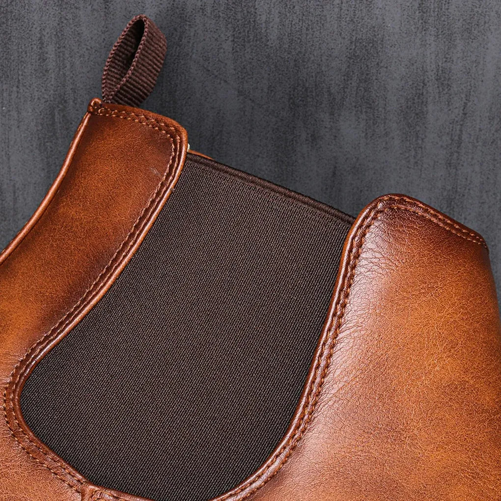Charly | Men's Chelsea Boots with Elastic Side Panels