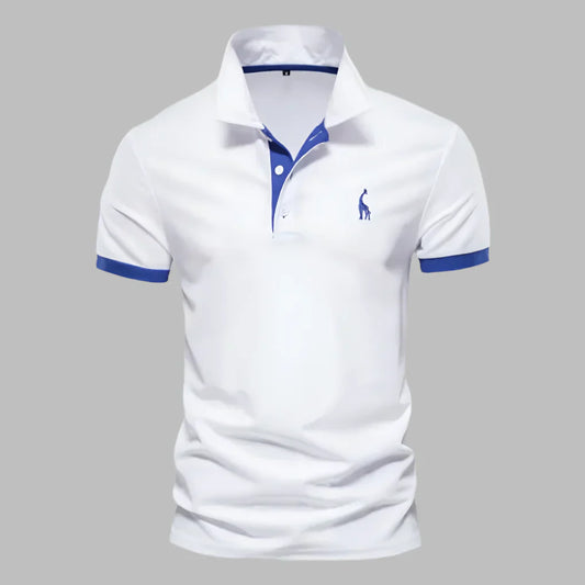 Charly | Men's Contrast Trim Polo Shirt