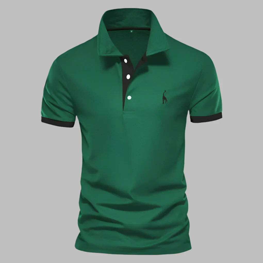 Charly | Men's Contrast Trim Polo Shirt