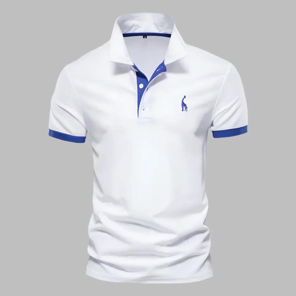 Charly | Men's Contrast Trim Polo Shirt