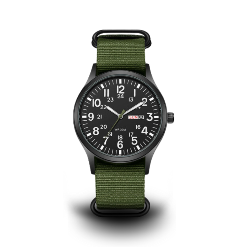 Charly | Men's Field Watch with Luminous Dial