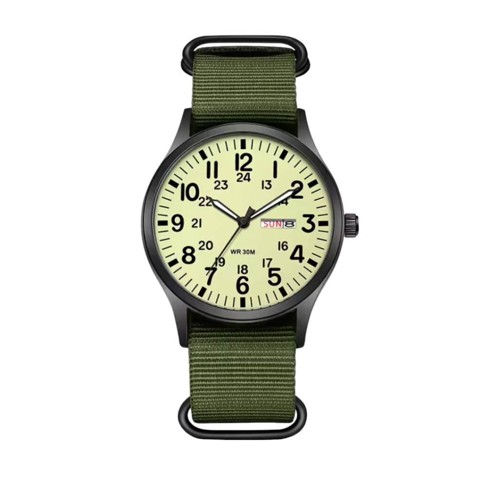 Charly | Men's Field Watch with Luminous Dial
