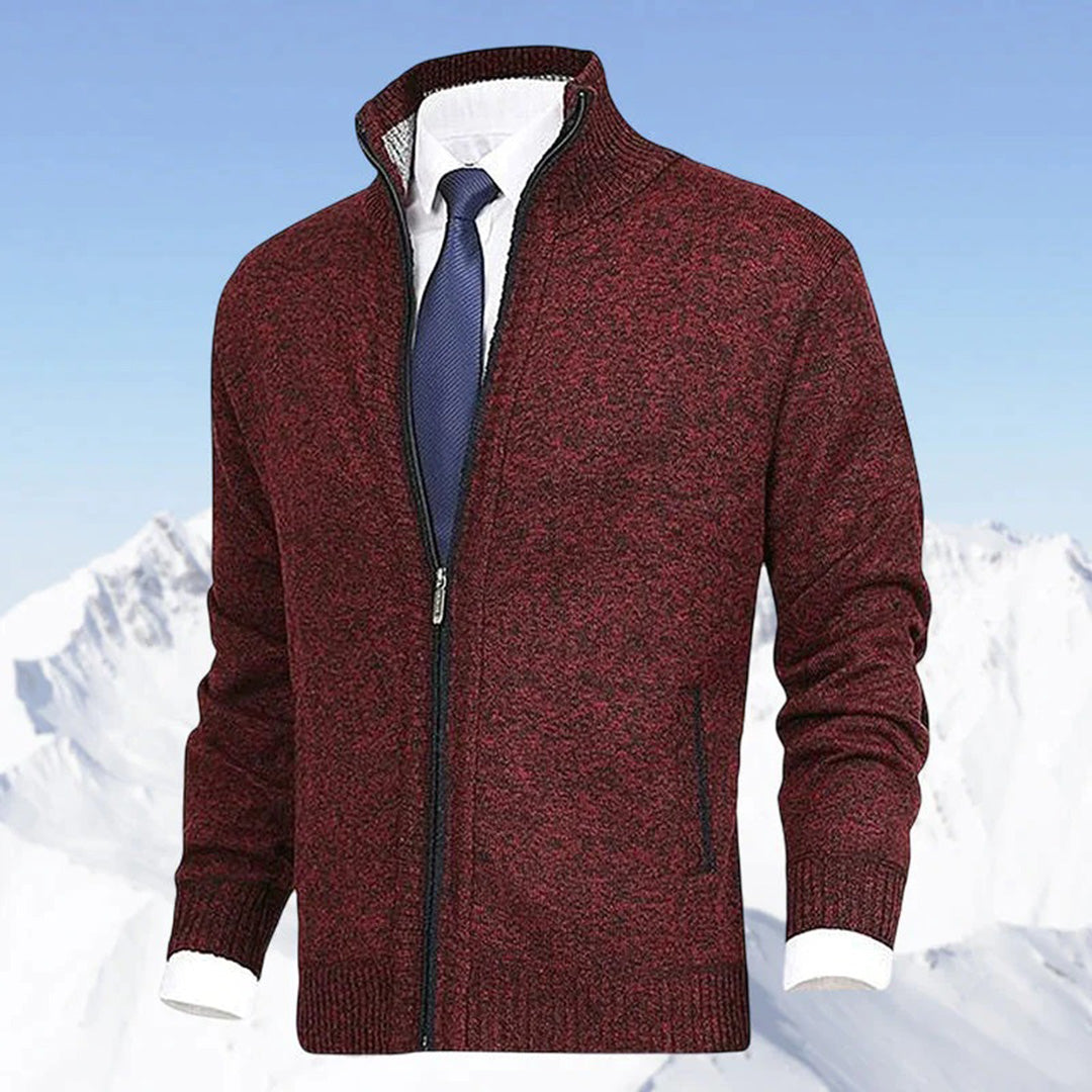 Charly | Men's Full-Zip Knit Cardigan Jacket