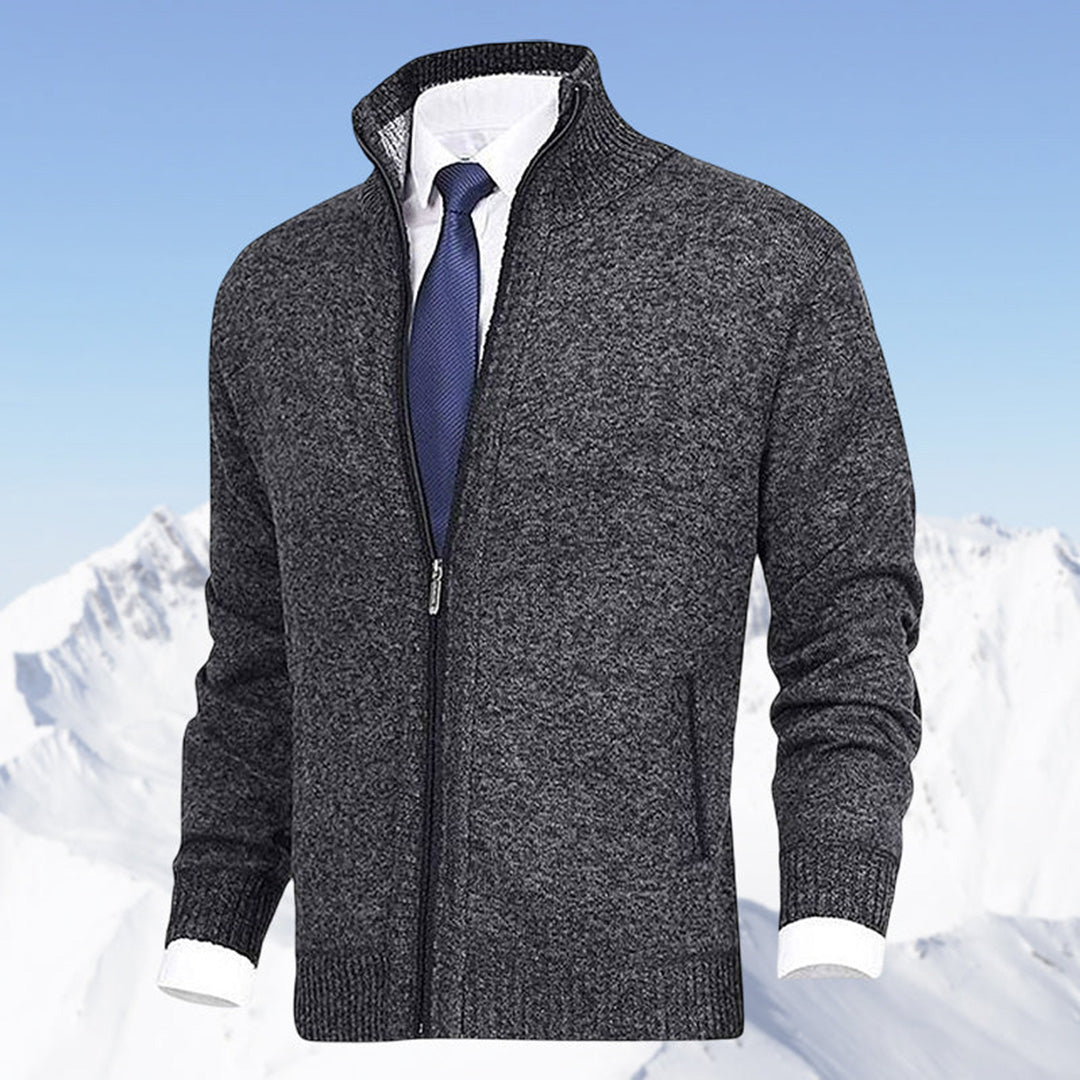 Charly | Men's Full-Zip Knit Cardigan Jacket