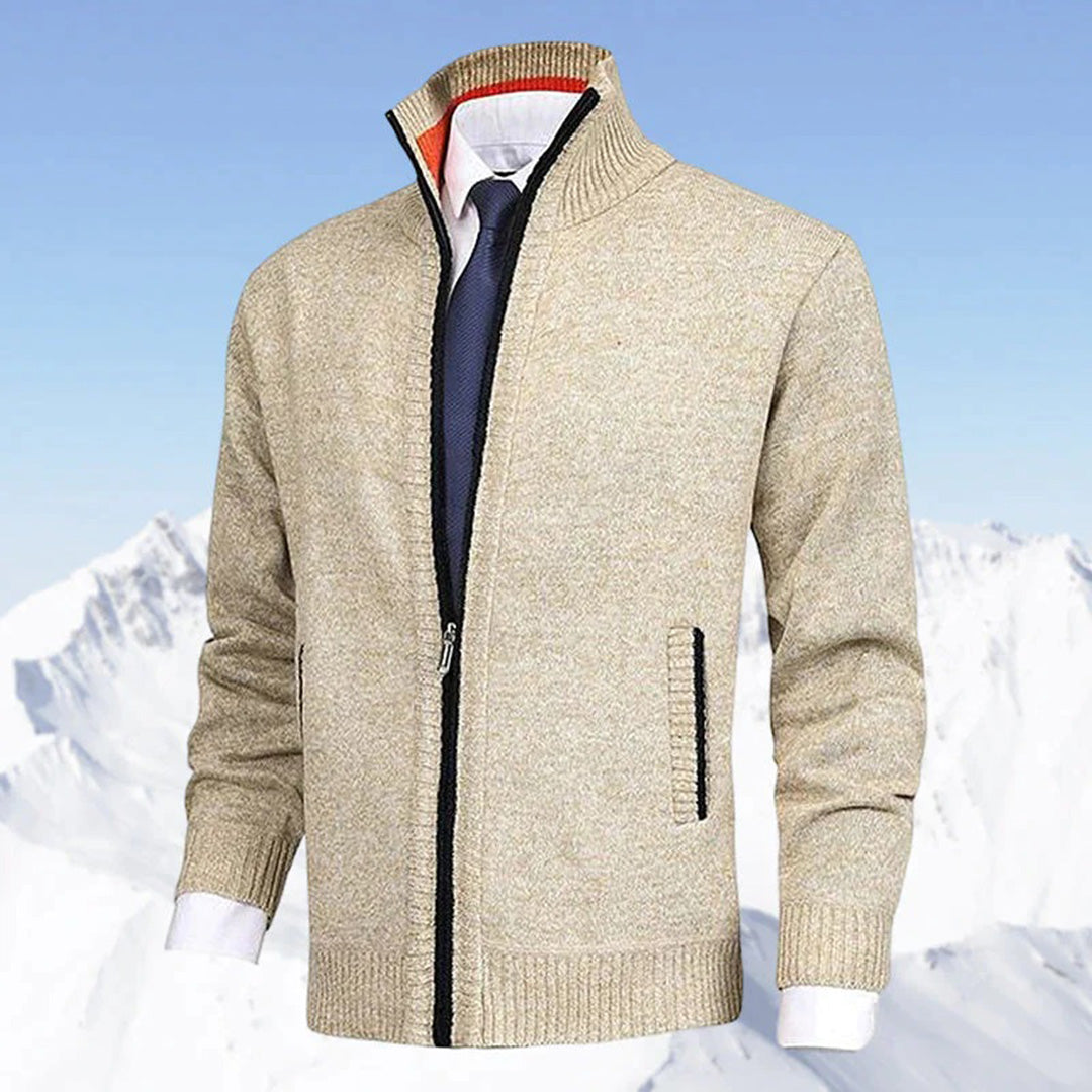 Charly | Men's Full-Zip Knit Cardigan Jacket