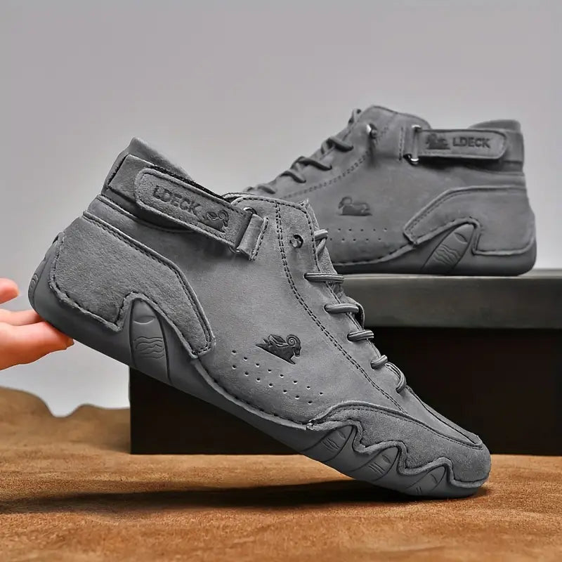 Charly | Men's High-Top Sneakers with Lace-Up Closure