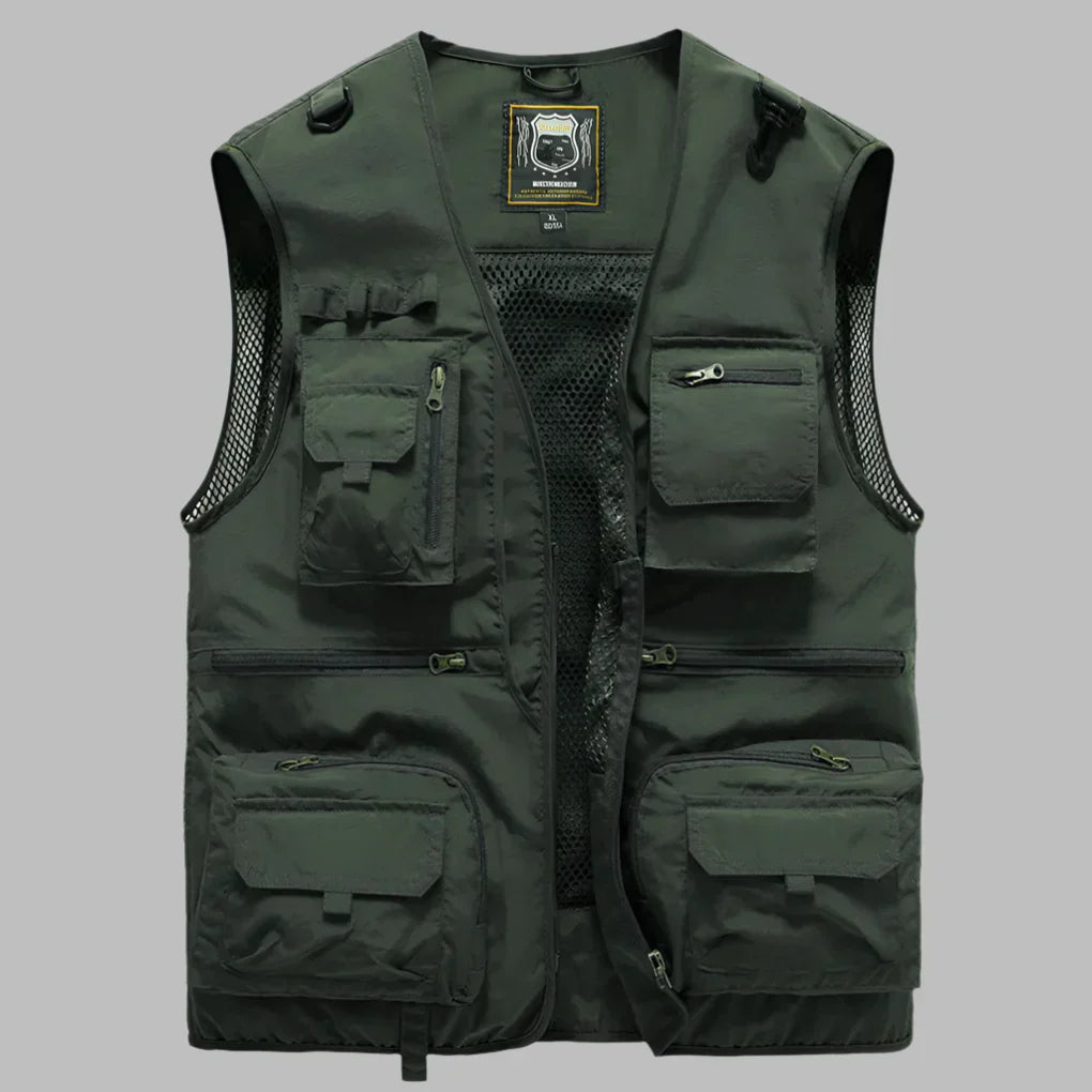 Charly | Men's Lightweight Vest with Multiple Pockets
