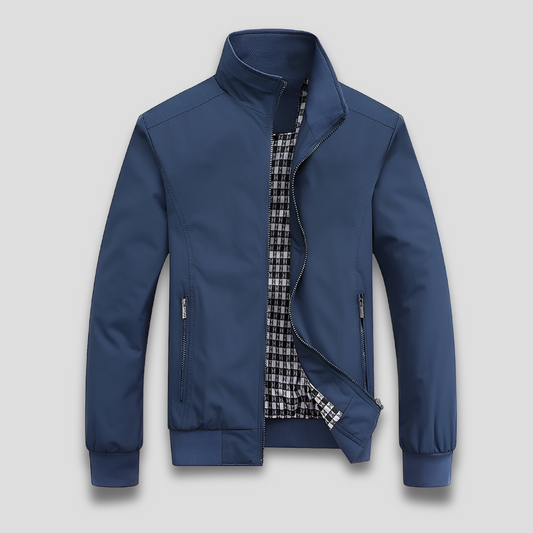 Charly | Men's Lightweight Windbreaker Jacket with Stand Collar