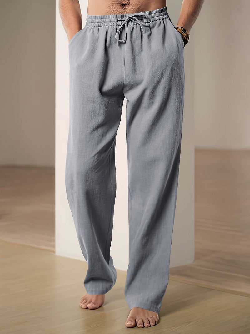 Charly | Men's Linen Drawstring Pants