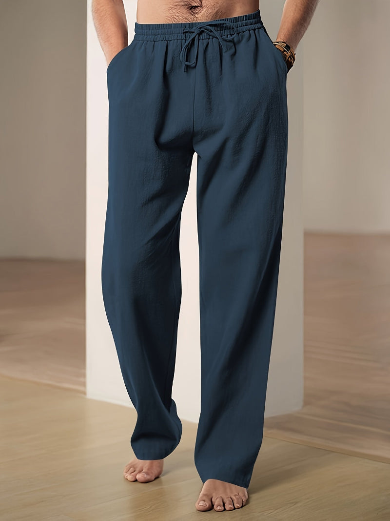 Charly | Men's Linen Drawstring Pants