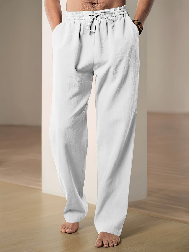 Charly | Men's Linen Drawstring Pants