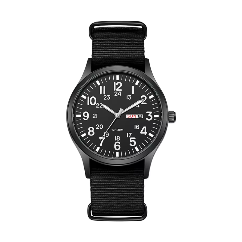 Charly | Men's Military Field Watch with Luminous Dial
