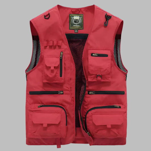 Charly | Men's Multi-Pocket Utility Vest
