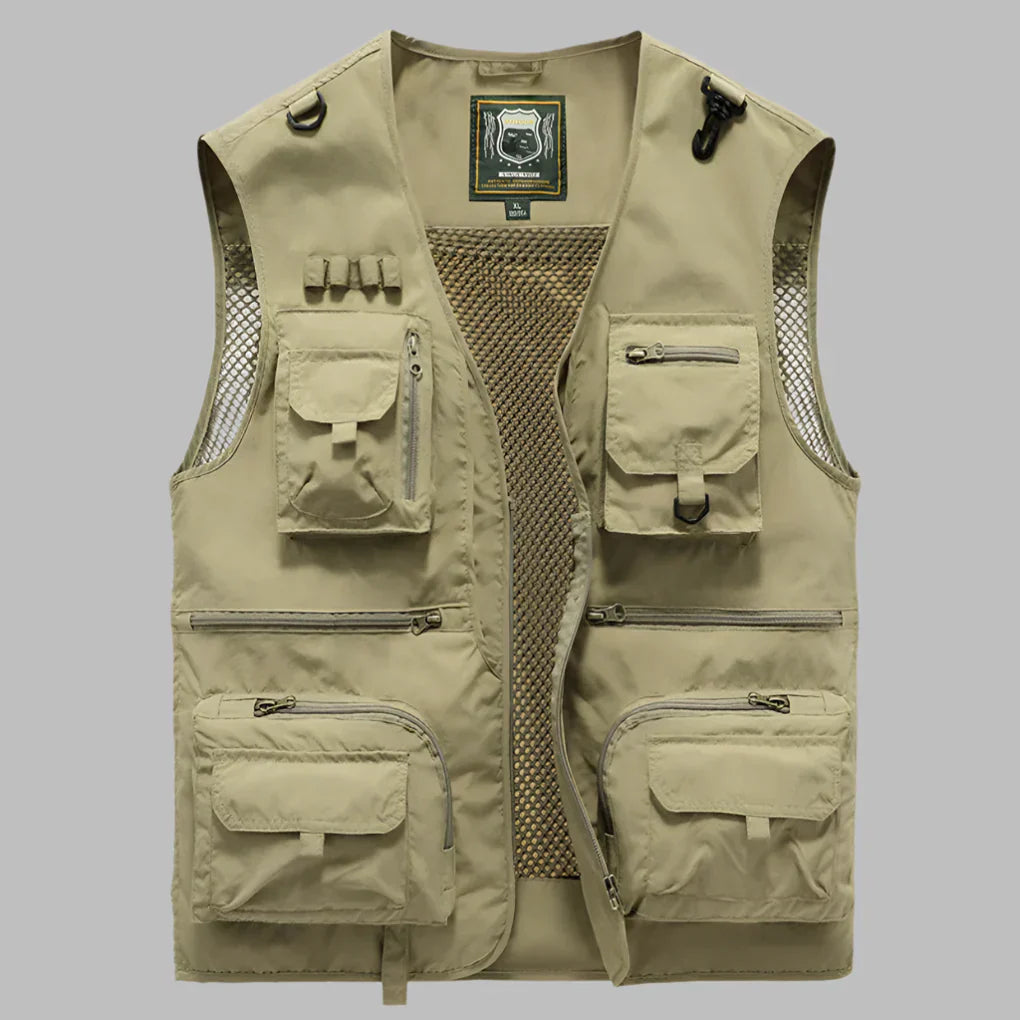 Charly | Men's Multi-Pocket Utility Vest