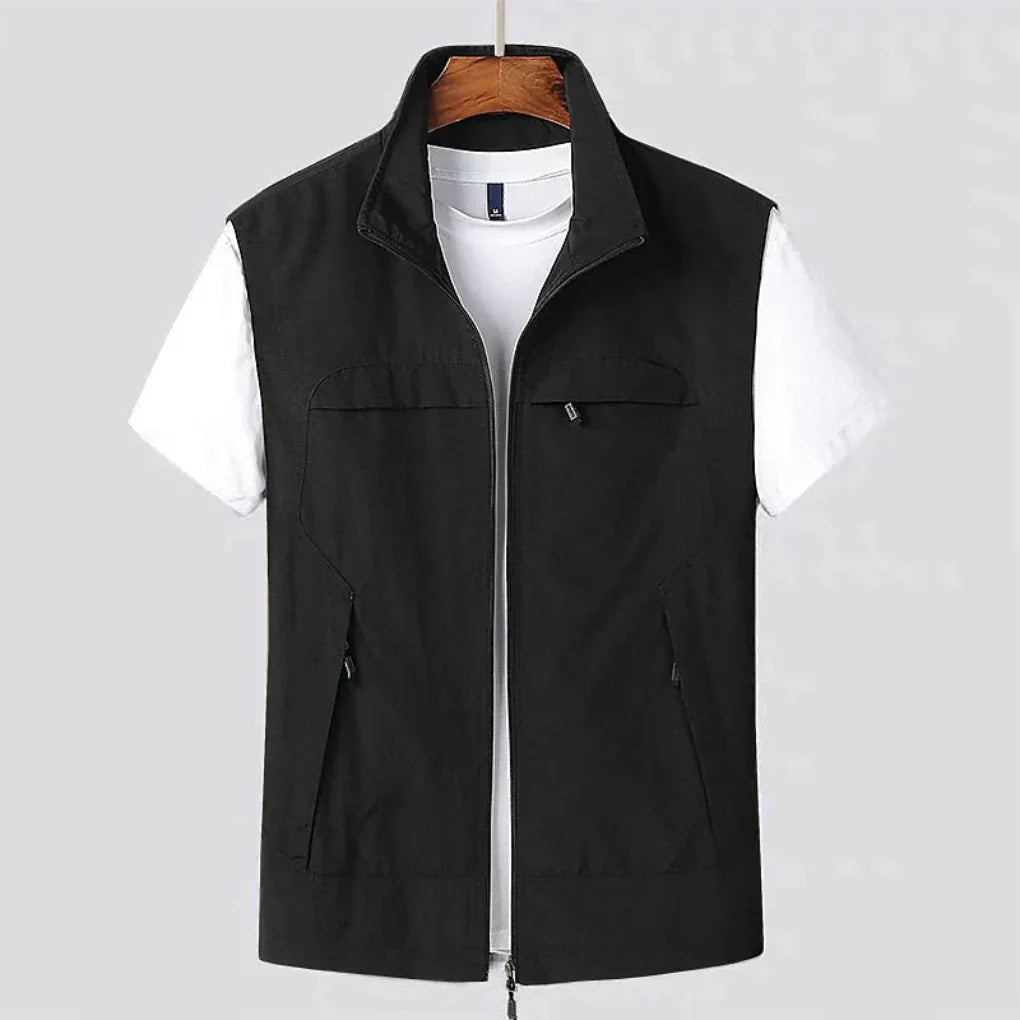 Charly | Men's Outdoor Zip Vest with Pockets