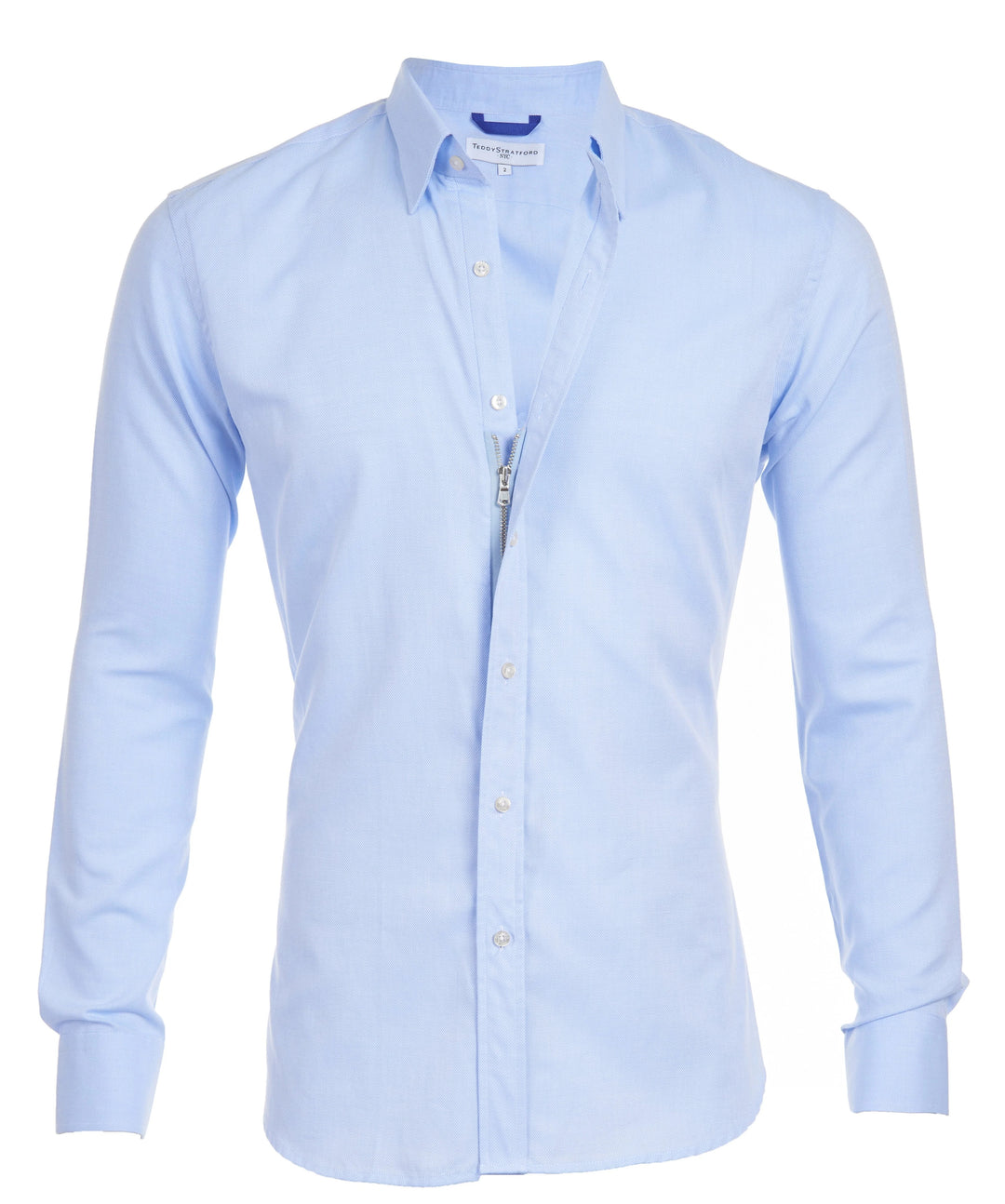 Charly | Men's Oxford Zip Shirt