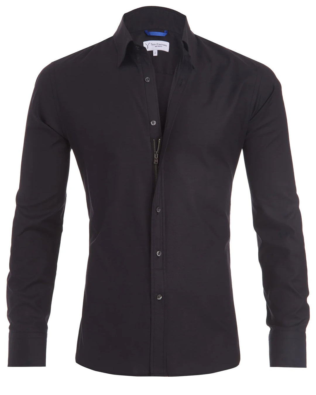 Charly | Men's Oxford Zip Shirt