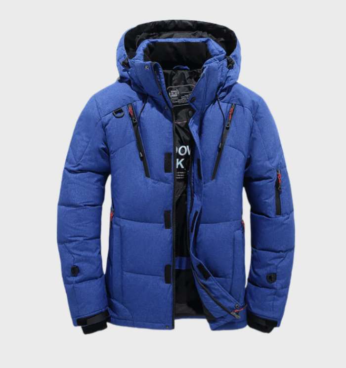 Charly | Men's Padded Parka Winter Jacket with Hood