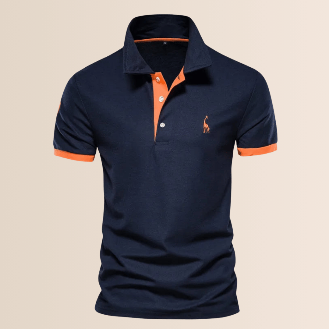 Charly | Men's Polo Shirt with Contrasting Trim