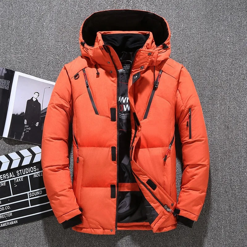 Charly | Men's Puffer Parka with Hood