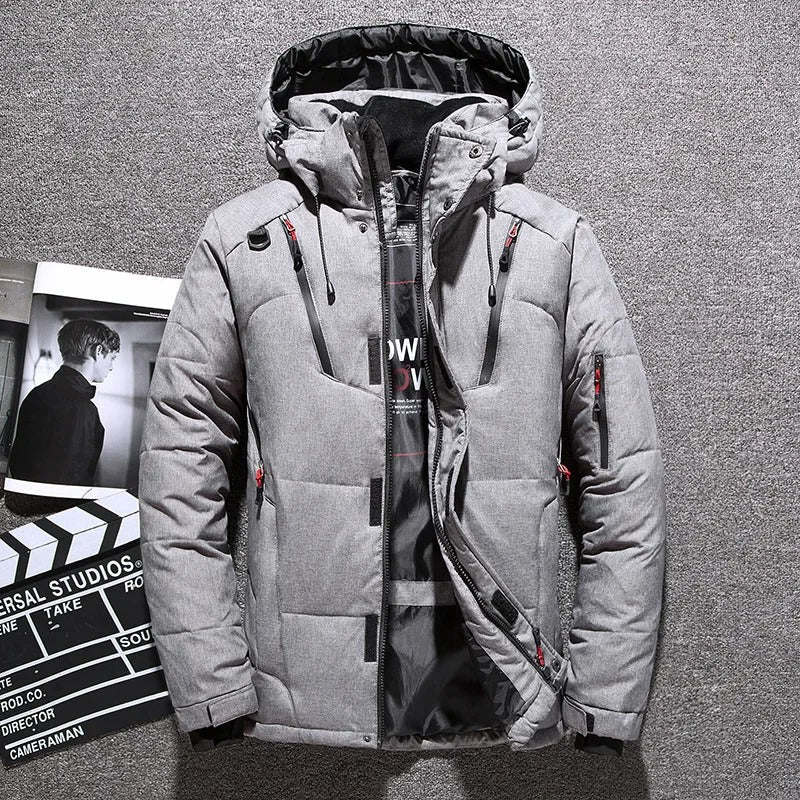 Charly | Men's Puffer Parka with Hood