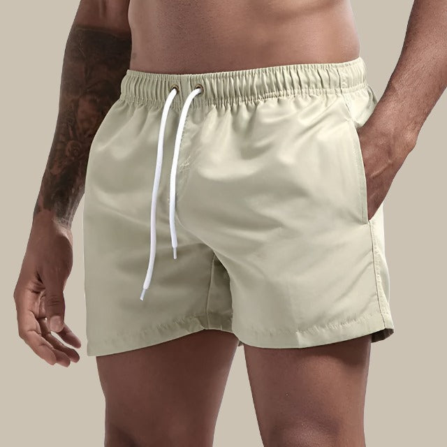 Charly | Men's Quick-Dry Swim Shorts with Drawstring