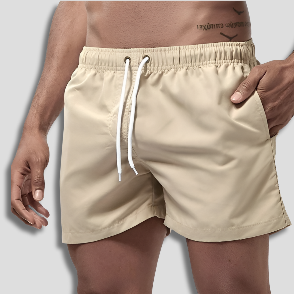Charly | Men's Quick-Dry Swim Trunks with Drawstring