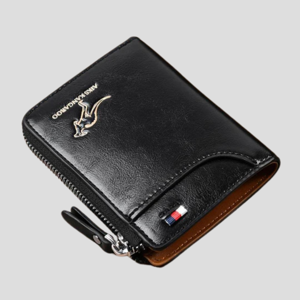 Charly | Men's RFID Blocking Zip Around Bifold Wallet