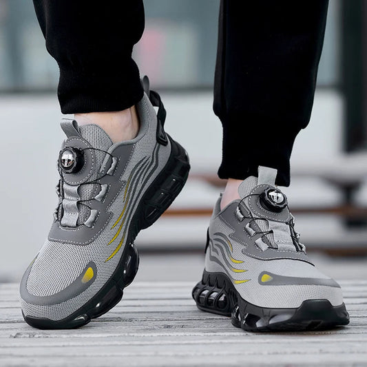 Charly | Men's Safety Sneakers with Steel Toe and Dial Closure